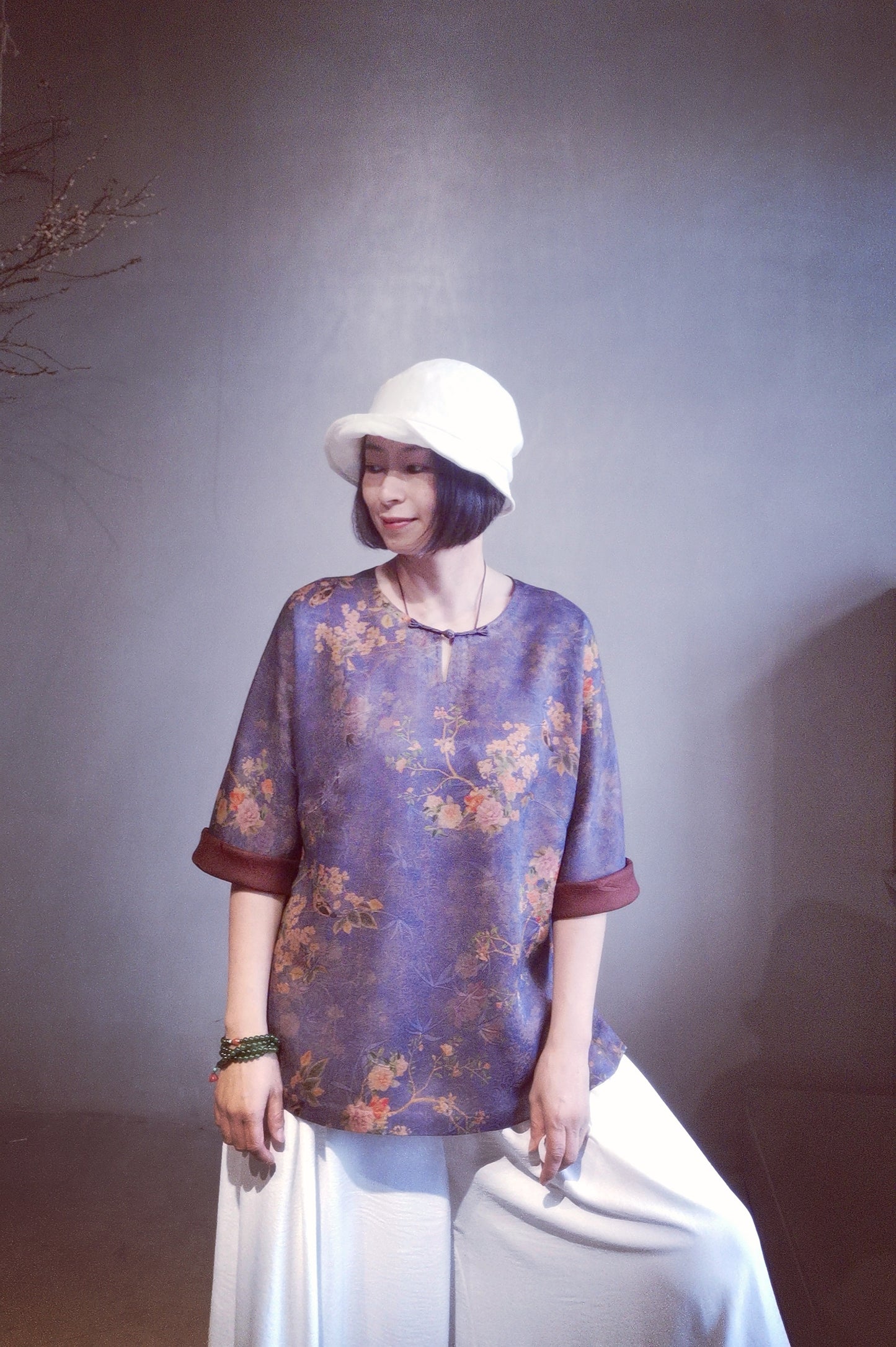 Xiangyunsha Silk Summer Set (Top +Pants)