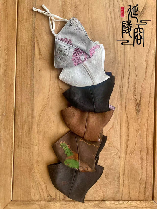 Xiangyun Silk masks 香云纱布艺口罩